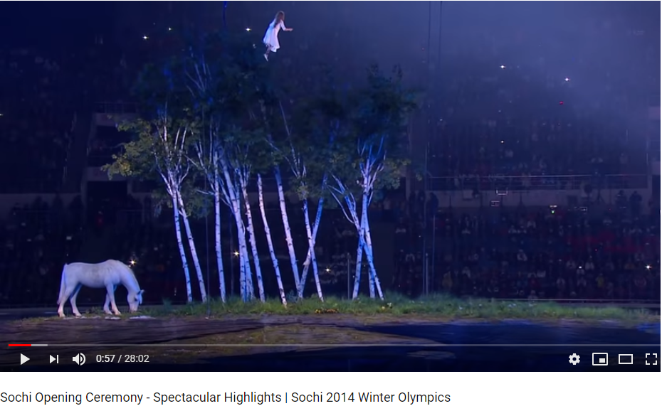 Sochi opening ceremony spectacular highlights sochi 2014 winter olympics